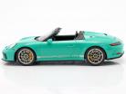Porsche 911 (991 II) Speedster jade green with showcase 1:18 Spark