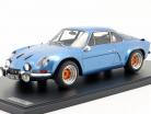 Renault Alpine A110 1800 Coupe Gr.4 1973 blå metallisk Med Udstillingsvindue 1:8 GT-Spirit