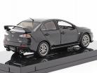 Mitsubishi Lancer Evolution X ano 2012 fantasma Preto 1:43 Vitesse