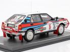 Lancia Delta Integrale HF #6 Vencedora Safari Rallye 1988 Bision, Siviero 1:18 BBR