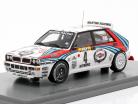 Lancia Delta HF Integrale #4 vincitore Rallye Monte Carlo 1992 Auriol, Occelli 1:43 Spark