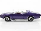 Plymouth Satellite Sebring Plus Byggeår 1971 violet metallisk / hvid 1:18 AutoWorld
