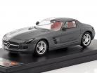 Mercedes-Benz SLS AMG año de construcción 2011 aburrido gris / transparente 1:43 Premium X