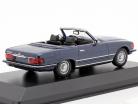 Mercedes-Benz 350 SL (R107) Año de construcción 1974 azul metálico 1:43 Minichamps