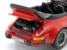 Porsche 911 (930) Turbo Cabriolet year 1987 red 1:18 Norev