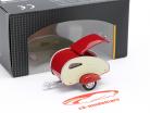 Caravan I Borgogna / bianco crema 1:43 Cararama