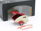 Caravan I borgoña / Blanco crema 1:43 Cararama