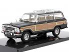 Jeep Grand Wagoneer 4WD year 1989 black / wood look 1:43 Ixo