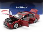 Lexus LS 500h year 2018 red metallic 1:18 AUTOart