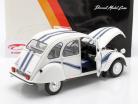 Citroen 2CV France 3 Bouwjaar 1983 Wit / blauw 1:12 Z-Models