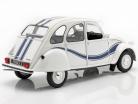 Citroen 2CV France 3 Año de construcción 1983 Blanco / azul 1:12 Z-Models