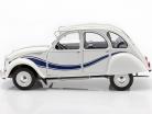 Citroen 2CV France 3 Bouwjaar 1983 Wit / blauw 1:12 Z-Models