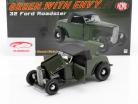 Ford Roadster Byggeår 1932 Green with Envy mørkegrøn / sort 1:18 GMP