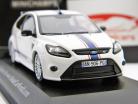 Ford Focus RS Le Mans Classic 2010 Edition GT40 design 1967 bianco 1:43 Minichamps
