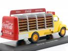 Ebro B-45 camion Coca-Cola Année de construction 1962 Jaune / rouge 1:43 Altaya
