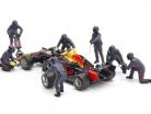 formule 1 Pit bemanning karakters Set #1 team blauw 1:43 American Diorama