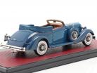 Duesenberg J-519-2548 Cabriolet D'Ieteren Open Top 1935 blau 1:43 Matrix