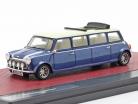 Mini Cooper Limousine 建設年 1995 青 / 白い 1:43 Matrix