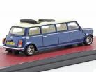 Mini Cooper Limousine Année de construction 1995 bleu / blanc 1:43 Matrix
