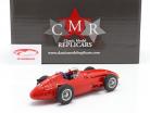 Maserati 250F formule 1 1957 Plain Body Edition rood met geel neus- 1:18 CMR