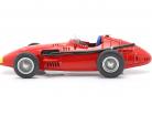 Maserati 250F formule 1 1957 Plain Body Edition rood met geel neus- 1:18 CMR