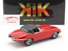 Jaguar E-Type Cabriolet Closed Top Series 1 LHD 1961 red 1:18 KK-Scale