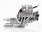 Injetado 396 Big Block Chevrolet Motor and transmissão 1:18 GMP