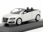 Audi A3 Cabriolet Anno di costruzione 2007 argento metallico 1:43 Minichamps