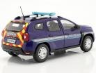 Dacia Duster MK2 Gendarmerie Ano de construção 2018 azul 1:18 Solido