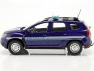 Dacia Duster MK2 Gendarmería Año de construcción 2018 azul 1:18 Solido