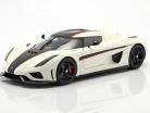 Koenigsegg Regera Bouwjaar 2016 Wit / koolstof / rood 1:18 AUTOart