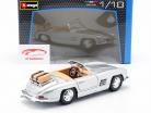Mercedes-300 SL Touring År 1957 sølv 1:18 Bburago