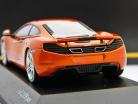 McLaren MP4-12C Anno 2011 arancione metallico 1:43 Minichamps