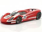 Porsche 917 Living Legend Concept Car #23 rot / weiß mit Vitrine 1:18 Spark