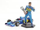 Michael Schumacher figura Fórmula 1 Campeão mundial 1995 1:10 MBA