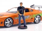 Brian's Toyota Supra 1995 Filme Fast & Furious (2001) Com figura 1:18 Jada Toys