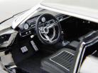 Chrome de construction 1964 Ford Galaxie 500 hommes en noir Film de voitures 3 noir Greenlight 1:18