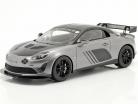 Alpine A110 GT4 Goodwood 2018 silver metallic / black 1:18 Spark