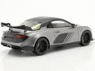 Alpine A110 GT4 Goodwood 2018 silber metallic / schwarz 1:18 Spark