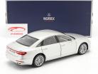 Audi A8 L year 2018 silver metallic 1:18 Norev