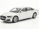Audi A8 L year 2018 silver metallic 1:18 Norev
