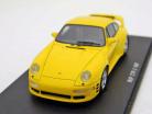 保时捷RUF CTR 2年1997黄色/黄色火花1:43