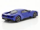 Ford GT 建設年 2018 青い メタリック 1:87 Minichamps