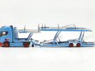 Set Scania V8 730S with Lohr Car transporter Mosolf 1:18 NZG
