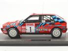 Lancia Delta HF Integrale #1 vencedora Rallye SanRemo 1989 Biasion, Siviero 1:18 BBR