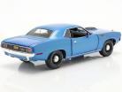Plymouth Hemi Cuda year 1971 blue metallic 1:18 Highway61