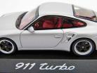 Porsche 911 (997 II) Turbo S bouwjaar 2010 zilver 1:43 Minichamps