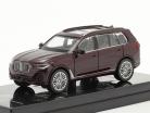 BMW X7 (G07) LHD Baujahr 2019 ametrine rot metallic 1:64 Paragon Models