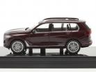 BMW X7 (G07) LHD Baujahr 2019 ametrine rot metallic 1:64 Paragon Models