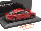 Porsche Taycan Turbo S Anno di costruzione 2020 carminio rosso 1:43 Minichamps